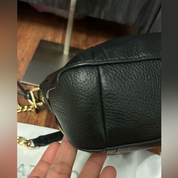 Michael Kors Aria Studded Medium Convertible Black - Picture 7 of 8